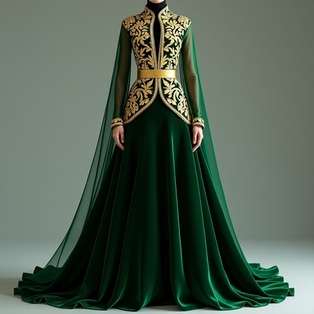 Enchanted Royal Victorian Ball Gown