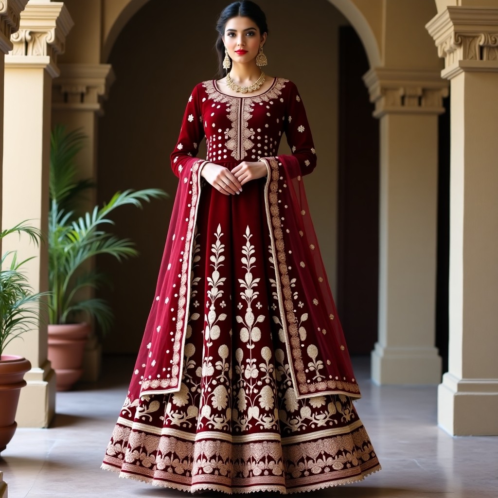Royal Bloom Designer Lehenga