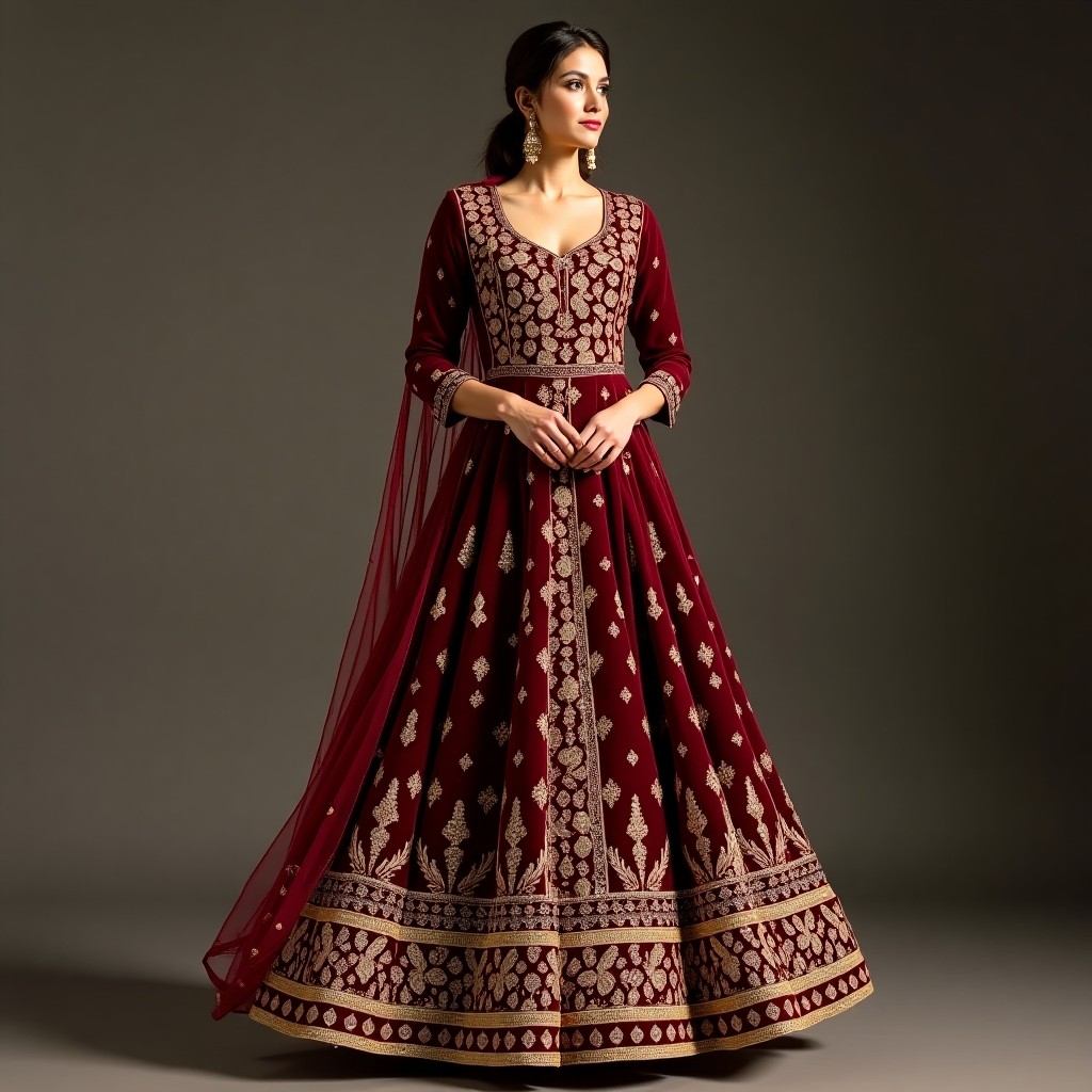 Premium Floral Royal Couture Lehenga