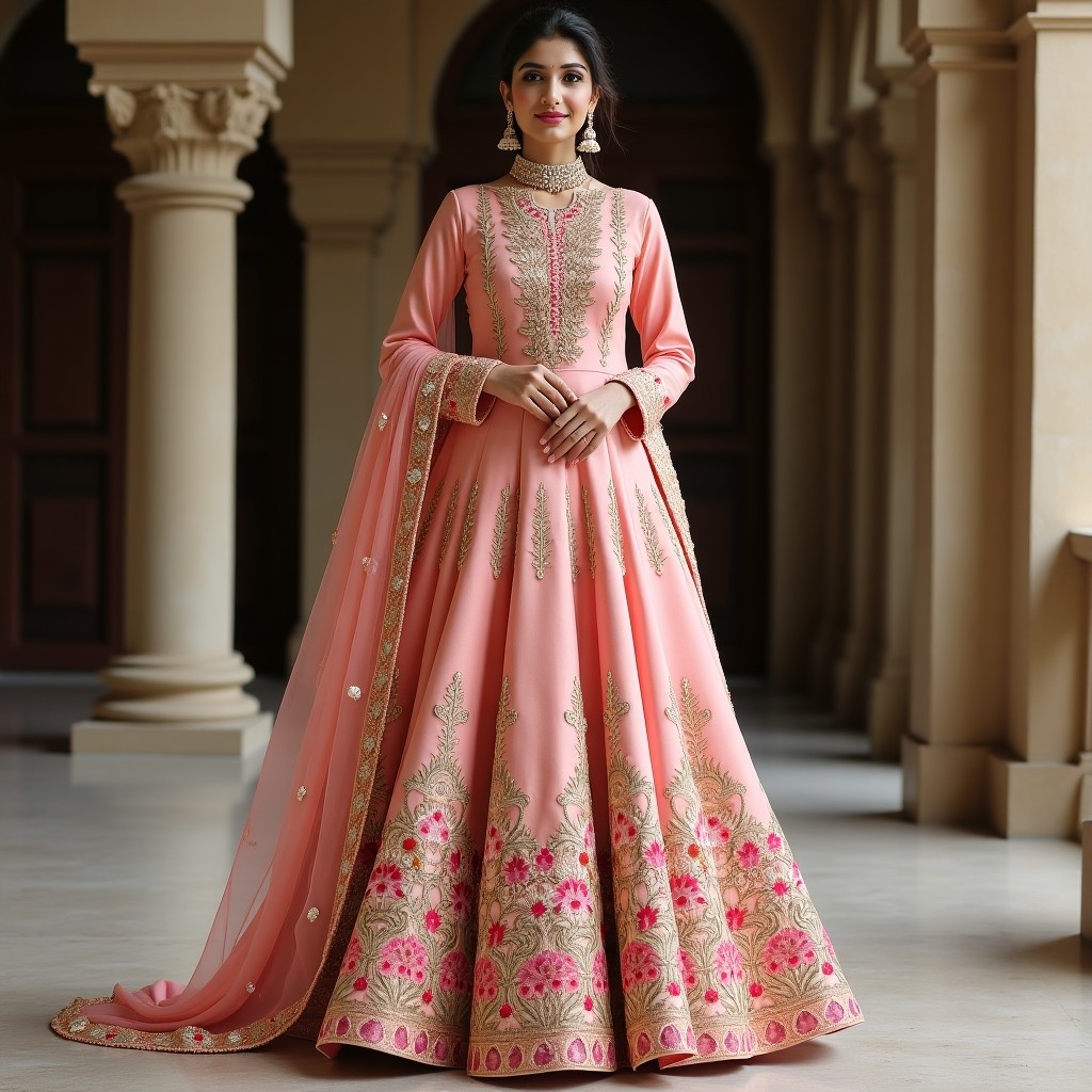 Luxury Floral Garden Lehenga