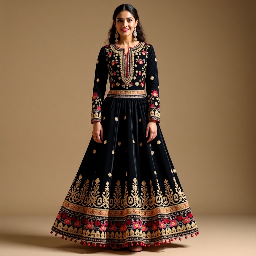 Grand Floral Royal Couture Lehenga