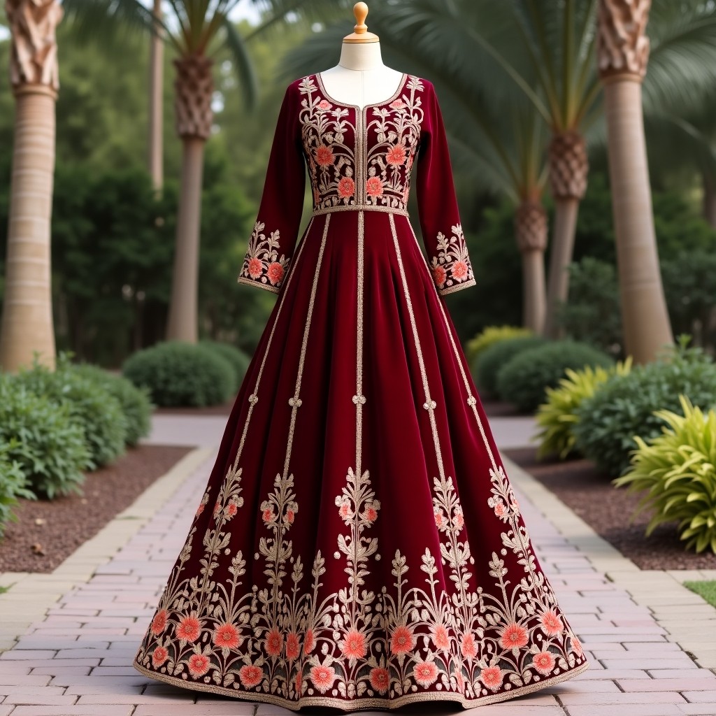 Imperial Royal Floral Celebration Lehenga