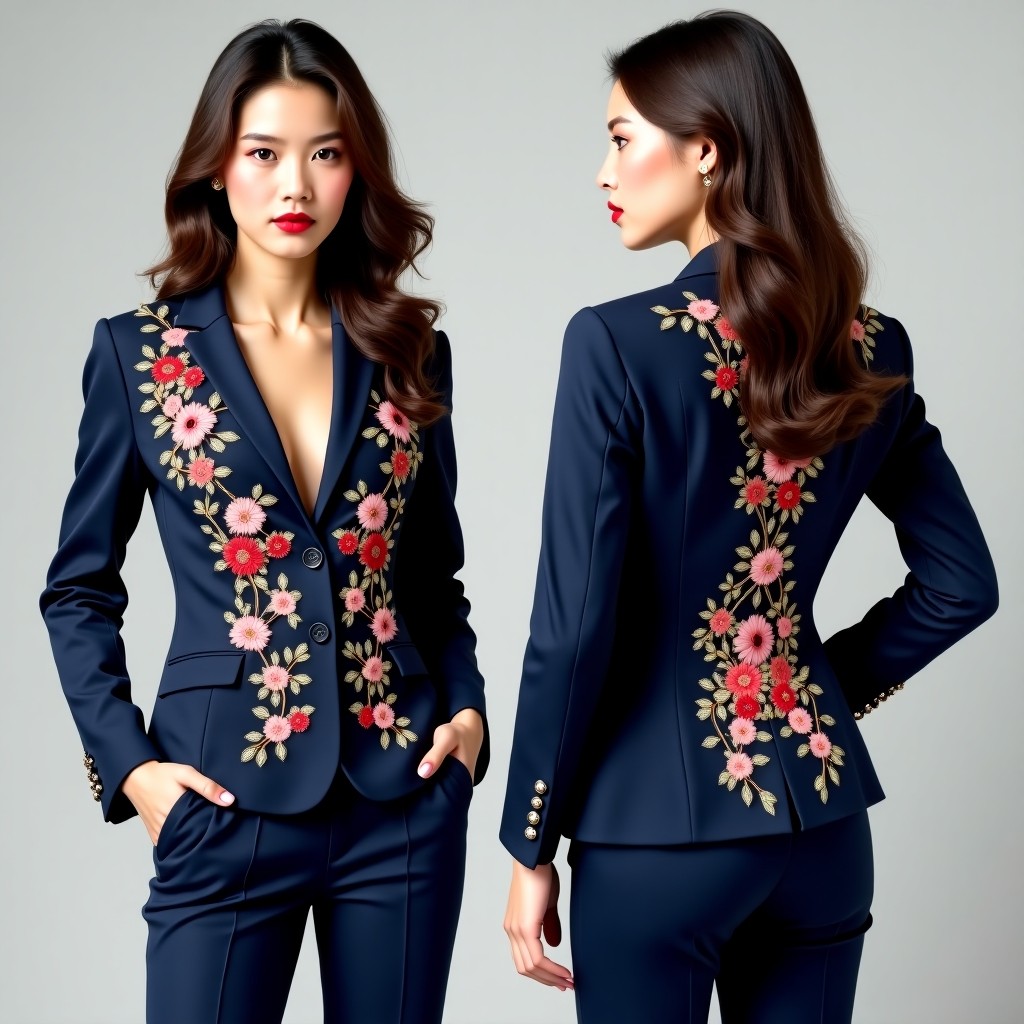 Botanical Vine Luxury Jacket