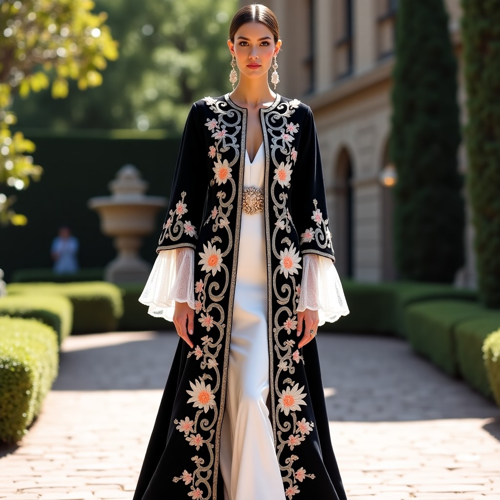 Regal Moroccan Blossom Trail Fashion