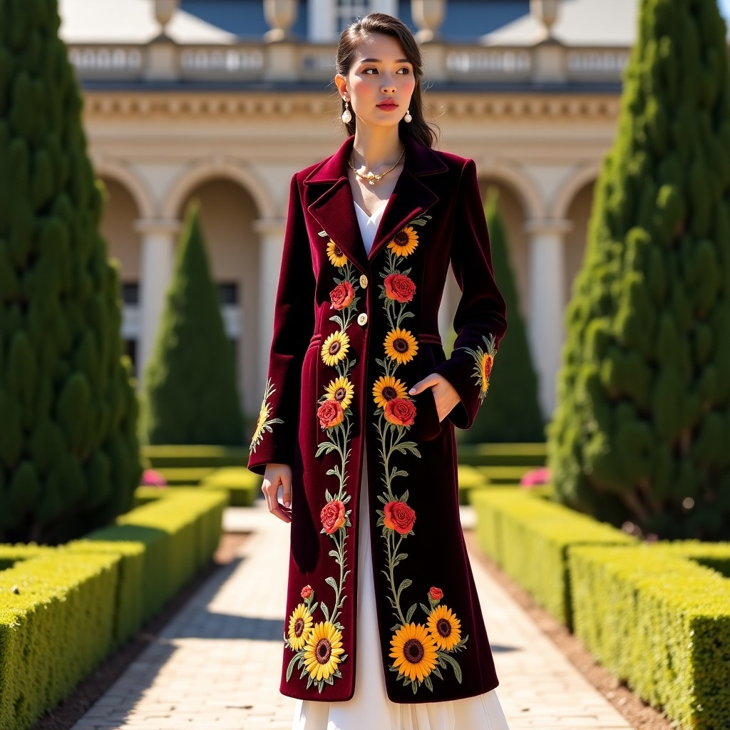 Signature Moroccan Leaf Blossom Gown