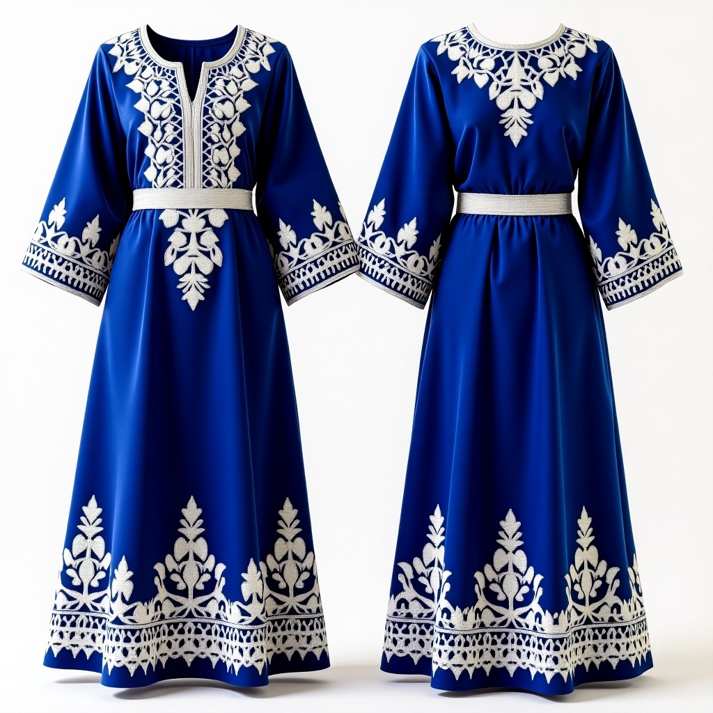 Women's Formal Jacket with Ornate Floral and Leaf Motifs