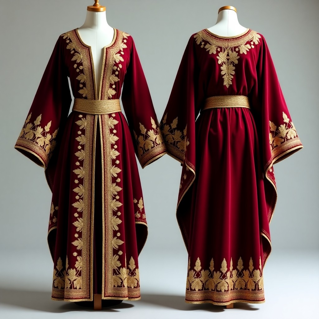 Women's Designer Jacket with Elaborate Floral Back Embroidery